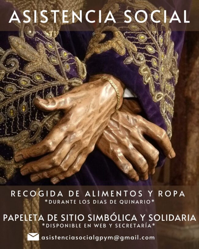 Asistencia social para recogida de alimentos